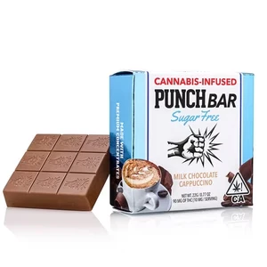 Punch Edibles - Punch Edibles - 100mg Sugar Free - Cappuccino Milk Chocolate Bar