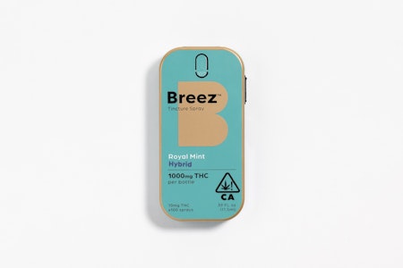 BREEZ - Royal Mint Spray - 1000mg THC - Breez