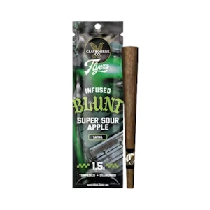 CLAYBOURNE CO. - Claybourne Super Sour Apple (S) Infused Blunt 1.5g