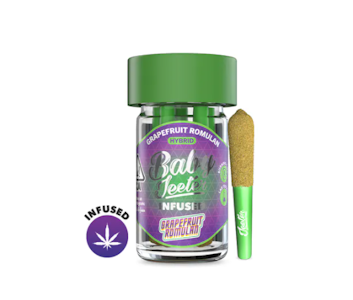 Jeeter - Grapefruit Romulan (H) | 5pc Infused Pre-roll Pack | Baby Jeeter