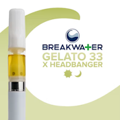 [REC] Breakwater | Gelato 33 x Headbanger | 0.5g Extract Cartridge