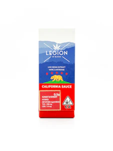 Legion of Bloom - Legion of Bloom - Sunset Sherbet Live Resin Sauce Cartridge .5g