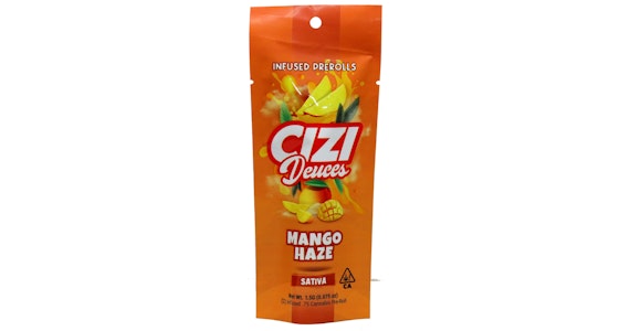 CIZI - CIZI - Mango Haze Deuces Infused Pre-Rolls - 2ct