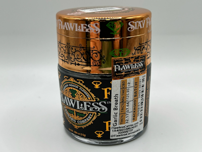 Flawless Cannabis Co - Garlic Breath 3.5g Jar - Flawless Cannabis Co 