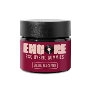 ENCORE EDIBLES - Encore | 10pk Gummies | RSO Black Cherry | 100mg