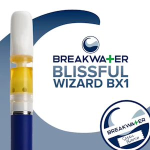 Breakwater - [MED] Breakwater | Blissful Wizard Bx1 | Live Hash Rosin | 0.5g Cartridge