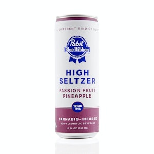 10mg THC High Passion Fruit Pineapple Beverage - Pabst Se