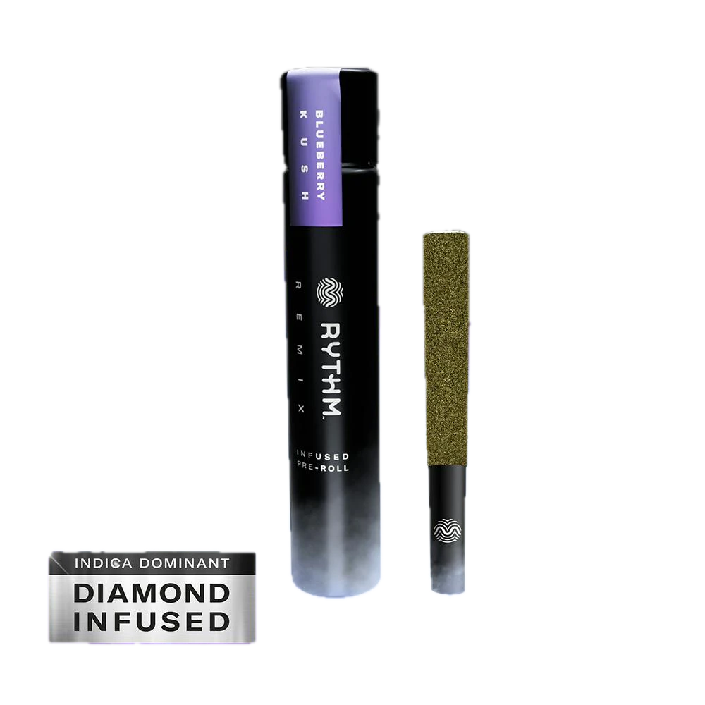 RYTHM - Blueberry Kush Infused Preroll 1g Main Image