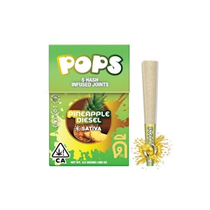 DEE THAI - DEE THAI - Pineapple Diesel - Infused Preroll - 5Pk - 2.5G