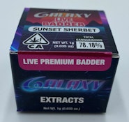 Galaxy | Live Badder | Sunset Sherbet 1g