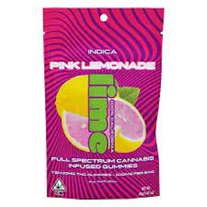 Lime - Pink Lemonade Gummies 100mg