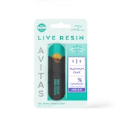 Avitas | Platinum Cake | Live Resin | Disposable | 1g