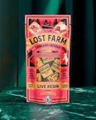 Lost Farm - Strawberry Rhubarb (Headband) Live Resin Fruit Chews - 100mg