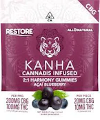 Kanha CBG NANO Acai Blueberry 2:1