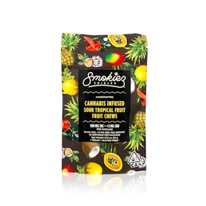 SMOKIEZ - SMOKIEZ - Edible - Sour Tropical Fruit -  100MG