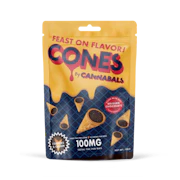 Cannabals - Cookies And Cream Cones - 100mg