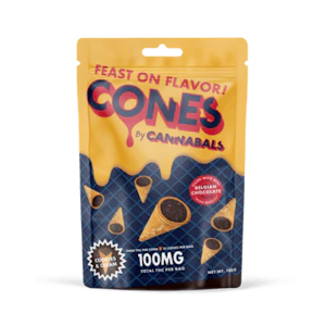 Cannabals - Cannabals - Cookies And Cream Cones - 100mg
