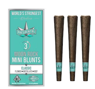 Presidential - Presidential Moon Rock Mini Blunts 3pk 2.1g - Classic 44%