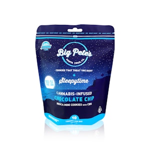 BIG PETES - BIG PETE'S - Edible - Sleepytime Cookies - 10-Pack - 100MG