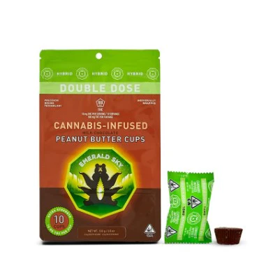 Emerald Sky - [Emerald Sky] Peanut Butter Cup - 100mg - Extra Strength (Hybrid) Main Image
