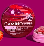 KIVA Camino Sours Strawberry Sunset 'Chill' Gummies (10pc)