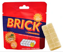 Cannabals | Tropical Blast | Live Resin Gummy Brick | 100mg