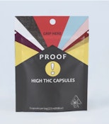 High THC 150mg 5 Pack Capsules - Proof