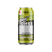 Mary Jones | Green Apple | 16 fl oz Soda | 100mg THC