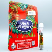 Pineapple Express 1g Cart - Ole' 4 Fingers