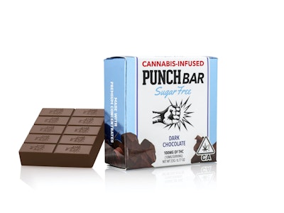 Punch Edibles - Punch Edibles - 100mg Sugar Free - Dark Chocolate Bar