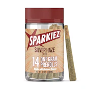 Sparkiez | Silver Haze 14g (Sativa) - Pre-roll 14pk