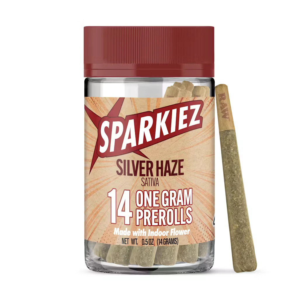 Sparkiez - Sparkiez | Silver Haze 14g (Sativa) - Pre-roll 14pk Main Image