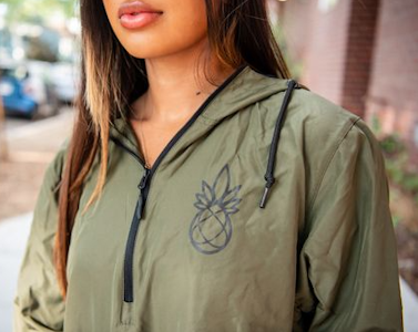 Humble Root - (M) HR Army Green WCTY Windbreaker