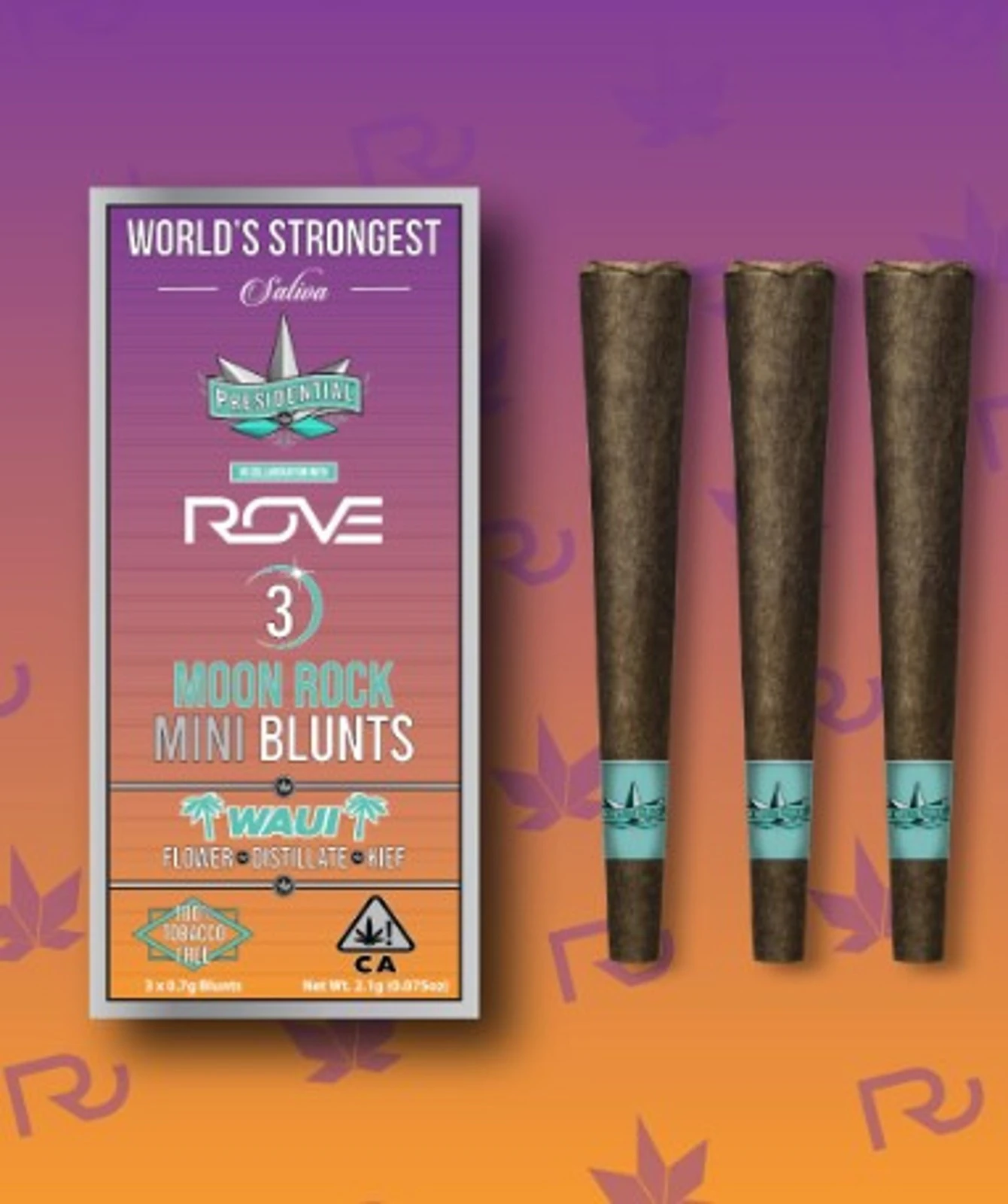 Presidential - Presidential Mini Infused 3pk Blunts 2.1g Waui Main Image