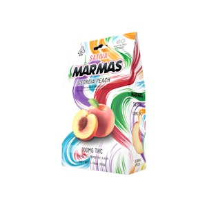 Marmas - Georgia Peach Sativa Gummies | 100mg | MRM