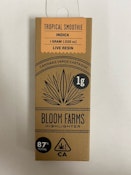 Tropical Smoothie 1g Live Resin Cart - Bloom Farms