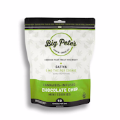 Big Pete's - Chocolate Chip Cookie Sativa 10pk - 100 mg