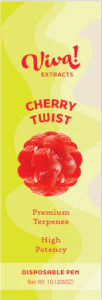 VIVA EXTRACTS - Viva Extracts | Cherry Twist | Disposable Vape | 1g