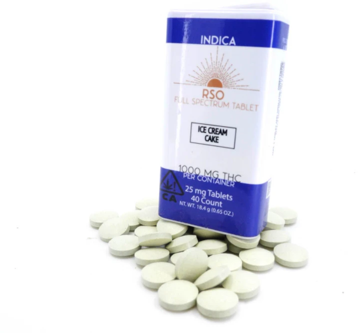 Emerald Bay Extracts - RSO - Ice Cream Cake - 25mg Tablets (40ct) Main Image
