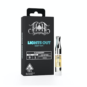 HEAVY HITTERS - HEAVY HITTERS: CBN CLOUDBERRY LIGHTS OUT 1G CART