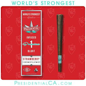 Presidential Infused Blunt 1.5g Strawberry $25