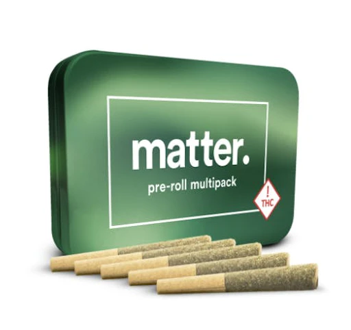 matter. - Scotties Cake -Indica- 24.56% THC (Pre-Roll) 5pk 1.75 0.35g | Matter.   -s7 front