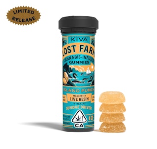 LOST FARM - Island Punch (Live Resin Infused) Gummies - 100mg (IH) - Lost Farms