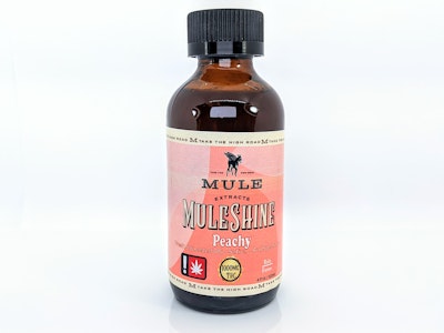 Peachy Muleshine Syrup, 4 fl oz