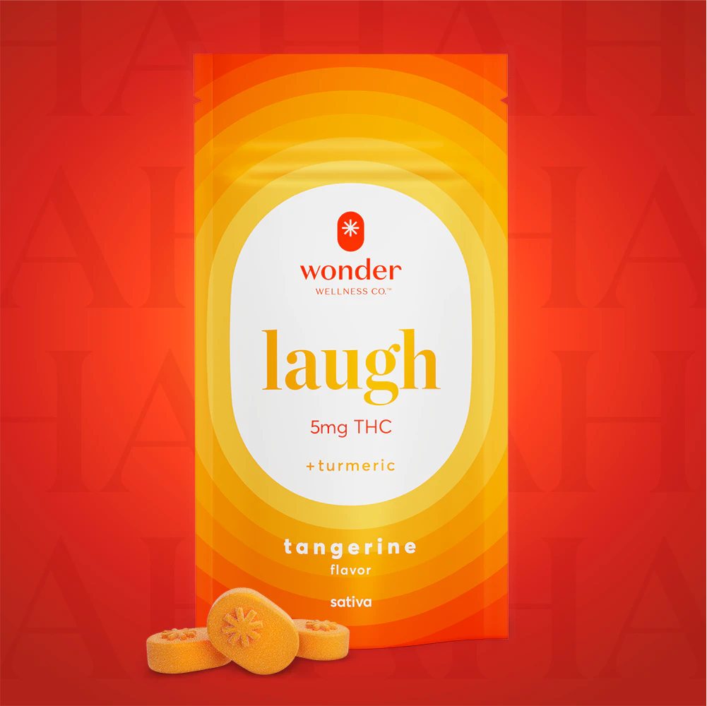 * Wonder Wellness Co. - Wonder | 20pk Gummies | Laugh - Tangerine | 100mg Main Image
