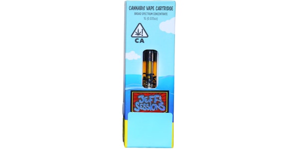 JEFF'S SESSIONS - Jeff’s Sessions - Fruit Punch Cartridge - 1g