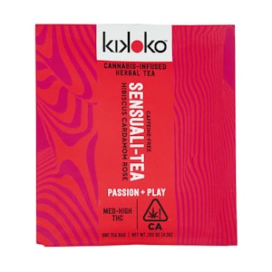 KIKOKO - Sensuali-Tea - Hibiscus Cardamom Rose (Single) - Kikoko