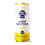 12oz PBR Infused Seltzer Can High Lemon 10mg THC