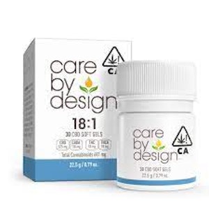 CARE BY DESIGN - Care By Design 18:1 Capsules 30ct
