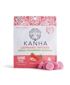 Indica Strawberry 100mg - Kanha